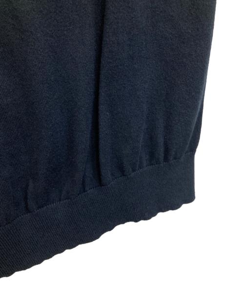 TOMORROW LAND（トゥモローランド）TOMORROW LAND (トゥモローランド) ニットポロシャツ ネイビー サイズ:Sの古着・服飾アイテム