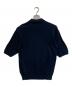 TOMORROW LAND (トゥモローランド) ニットポロシャツ ネイビー サイズ:S：4000円