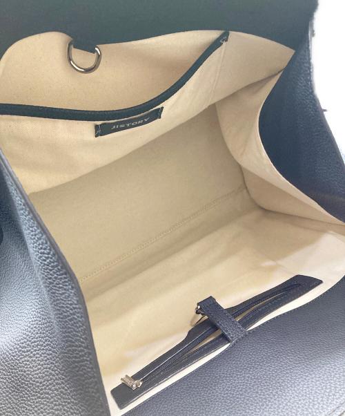 JISTORY（ジストリー）jistory (ジストリー) SIDE BELT BOSTON BAG ブラックの古着・服飾アイテム