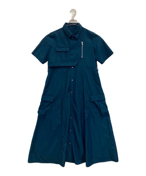 HARE（ハレ）HARE (ハレ) シャツワンピース ネイビー サイズ:Fの古着・服飾アイテム