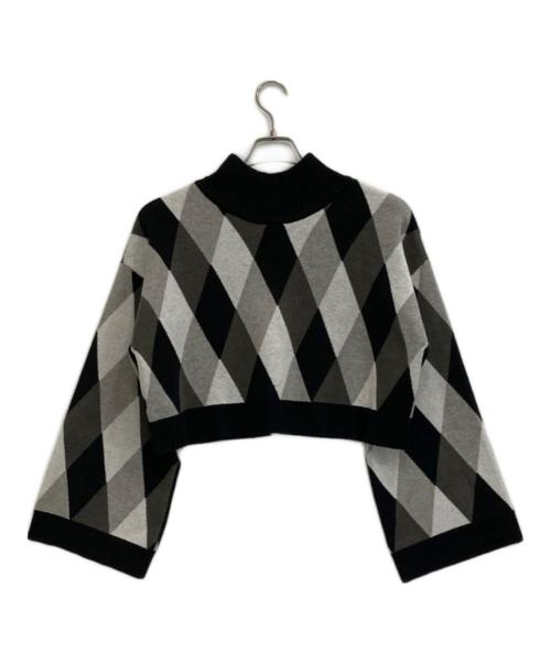 HARE（ハレ）HARE (ハレ) ショートカーディガン グレー サイズ:Fの古着・服飾アイテム