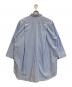 HARE (ハレ) ロングZIPシャツ スカイブルー サイズ:F：3500円