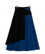 HAREハレ）の古着「プリーツスカート」｜ブラック