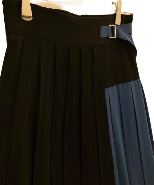 HARE（ハレ）HARE (ハレ) プリーツスカート ブラック サイズ:Fの古着・服飾アイテム