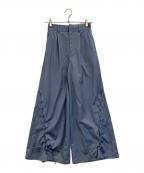 HAREハレ）の古着「ワイドパンツ」｜スカイブルー