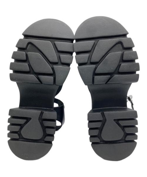 HARE（ハレ）HARE (ハレ) ボリュームソールサンダル ブラック サイズ:Ｍの古着・服飾アイテム