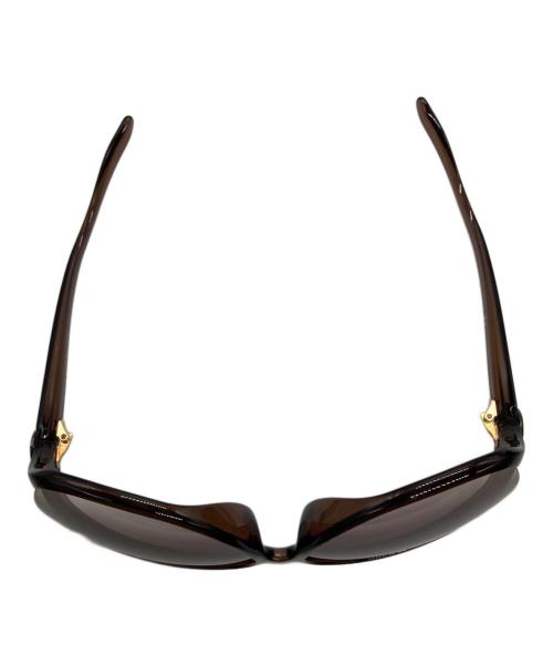 GUCCI（グッチ）GUCCI (グッチ) インターロッキングGハートサングラス ブラウン サイズ:62-13の古着・服飾アイテム