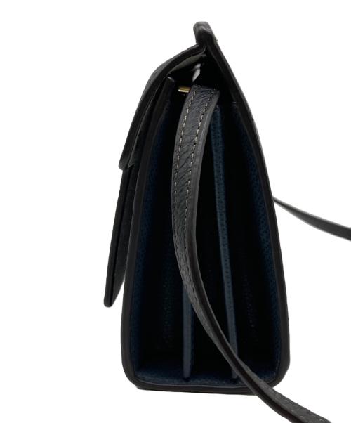 FURLA（フルラ）FURLA (フルラ) ショルダーウォレット ネイビー×レッドの古着・服飾アイテム