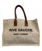 Saint Laurent Parisサンローランパリ）の古着「Noe Rive gaucheトートバッグ」｜ベージュ