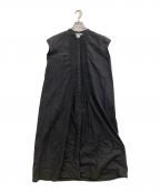 MIDIUMISOLIDミディウミソリッド）の古着「ノースリーブワンピース」｜ネイビー