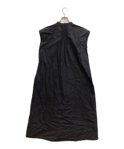 MIDIUMISOLID（ミディウミソリッド）MIDIUMISOLID (ミディウミソリッド) ノースリーブワンピース ネイビー サイズ:-の古着・服飾アイテム