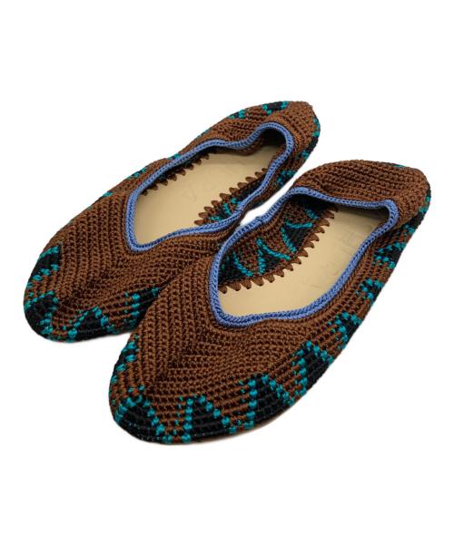 KASHURA（カシュラ）KASHURA (カシュラ) Ballerina Low ブラウン サイズ:6の古着・服飾アイテム