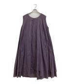 mizuiro-indミズイロインド）の古着「ノースリーブワンピース」｜パープル