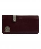 A.D.M.J.×ear PAPILLONNERエーディーエムジェイ×イアパピヨネ）の古着「長財布」｜ブラウン