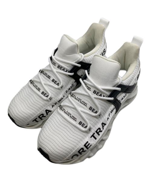 BEAXIS（ビーアクシス）beaxis (ビーアクシス) バランスコアスニーカー ホワイト サイズ:Mの古着・服飾アイテム