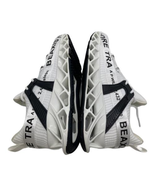 BEAXIS（ビーアクシス）beaxis (ビーアクシス) バランスコアスニーカー ホワイト サイズ:Mの古着・服飾アイテム