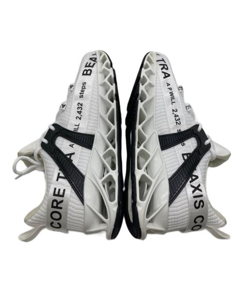 BEAXIS（ビーアクシス）beaxis (ビーアクシス) バランスコアスニーカー ホワイト サイズ:Mの古着・服飾アイテム