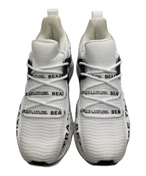 BEAXIS（ビーアクシス）beaxis (ビーアクシス) バランスコアスニーカー ホワイト サイズ:Mの古着・服飾アイテム