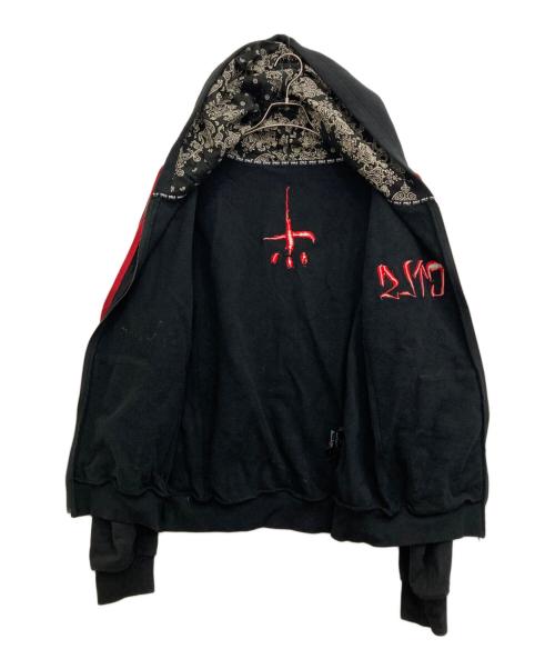 CVTVLIST（カタリスト）CVTVLIST (カタリスト) ジップパーカー ブラック サイズ:1の古着・服飾アイテム