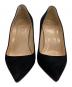 Christian Louboutin (クリスチャン・ルブタン) スウェードパンプス ブラック サイズ:36：8000円