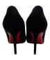 中古・古着 Christian Louboutin (クリスチャン・ルブタン) スウェードパンプス ブラック サイズ:36：8000円