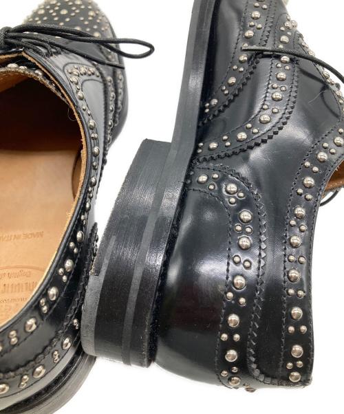 Church’s（チャーチ）Church’s (チャーチ) スタッズドレスシューズ ブラック サイズ:SIZE 35 1/2の古着・服飾アイテム