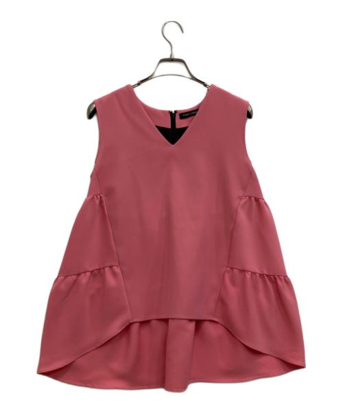 YOKO CHAN（ヨーコチャン）YOKO CHAN (ヨーコチャン) ノースリーブブラウス ピンク サイズ:38の古着・服飾アイテム