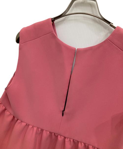 YOKO CHAN（ヨーコチャン）YOKO CHAN (ヨーコチャン) ノースリーブブラウス ピンク サイズ:38の古着・服飾アイテム