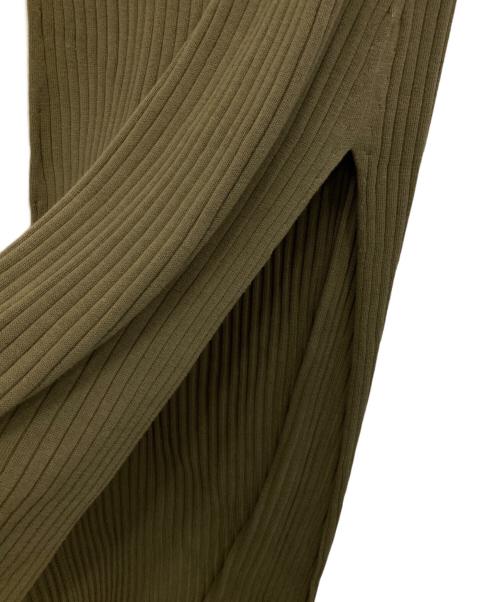Plage（プラージュ）Plage (プラージュ) ノースリーブニットワンピース ブラウン サイズ:-の古着・服飾アイテム