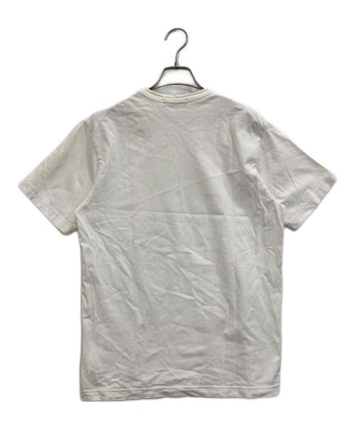 COMME des GARCONS HOMME（コムデギャルソン オム）COMME des GARCONS HOMME (コムデギャルソン オム) 裾ロゴTシャツ ホワイト サイズ:Ｓの古着・服飾アイテム