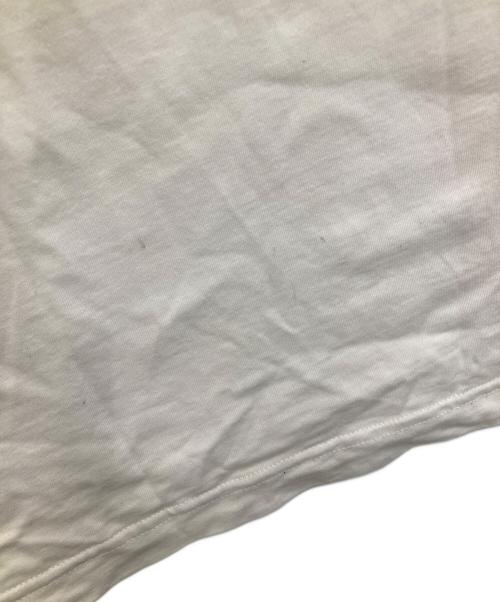 COMME des GARCONS HOMME（コムデギャルソン オム）COMME des GARCONS HOMME (コムデギャルソン オム) 裾ロゴTシャツ ホワイト サイズ:Ｓの古着・服飾アイテム