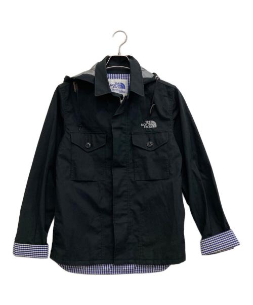 COMME des GARCONS JUNYA WATANABE MAN（コム デ ギャルソン ジュンヤ ワタナベ マン）COMME des GARCONS JUNYA WATANABE MAN THE NORTH FACE (ザ ノース フェイス) WINDSTOPPERマウンテンパーカ ブラック サイズ:Sの古着・服飾アイテム