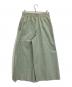 BERNARD ZINS (ベルナール ザンス) ワイドパンツ グリーン サイズ:M：4000円