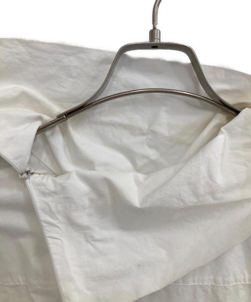 MM6 Maison Margiela（エムエムシックスメゾンマルジェラ）MM6 Maison Margiela (エムエムシックスメゾンマルジェラ) シャツ素材ハイネック長袖カットソー ホワイト サイズ:40の古着・服飾アイテム