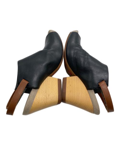 CAMPER（カンペール）CAMPER (カンペール) ウェッジソールサンダル ブラック サイズ:35の古着・服飾アイテム