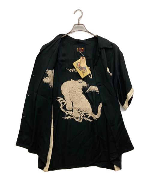 東洋エンタープライズ（トウヨウエンタープライズ）東洋エンタープライズ (トウヨウエンタープライズ) SUKA BOWLING SHIRT ブラック サイズ:XLの古着・服飾アイテム