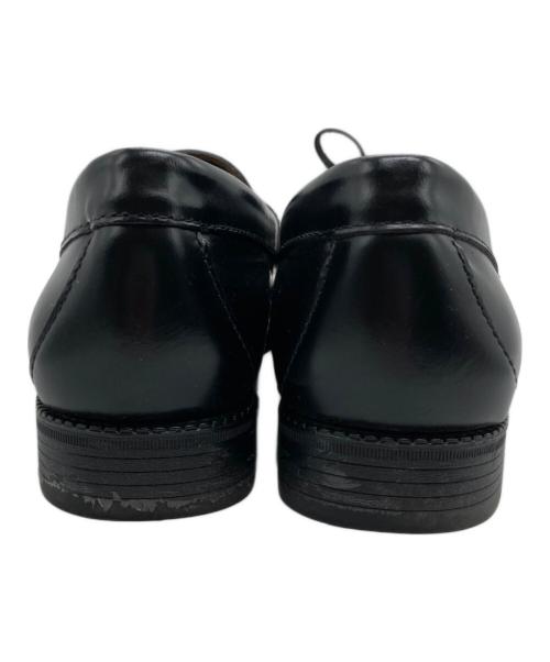 G.H.BASS（ジーエイチバス）G.H.BASS (ジーエイチバス) レザー タッセル ローファー ブラック サイズ:SIZE 37.5の古着・服飾アイテム