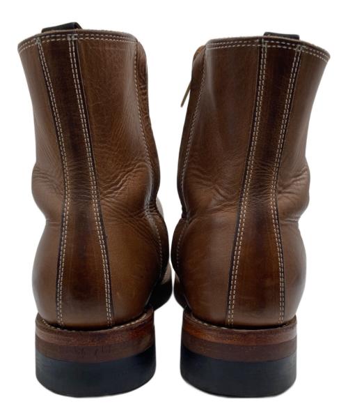 ROLLING DUB TRIO（ローリングダブトリオ）rolling dub trio (ローリングダブトリオ) サイドジップブーツ ブラウン サイズ:25の古着・服飾アイテム