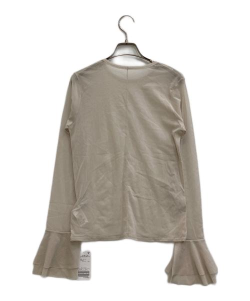 SLOBE IENA（スローブ イエナ）SLOBE IENA (スローブ イエナ) ラッフルスリーブチュールPO アイボリー サイズ:F 未使用品の古着・服飾アイテム