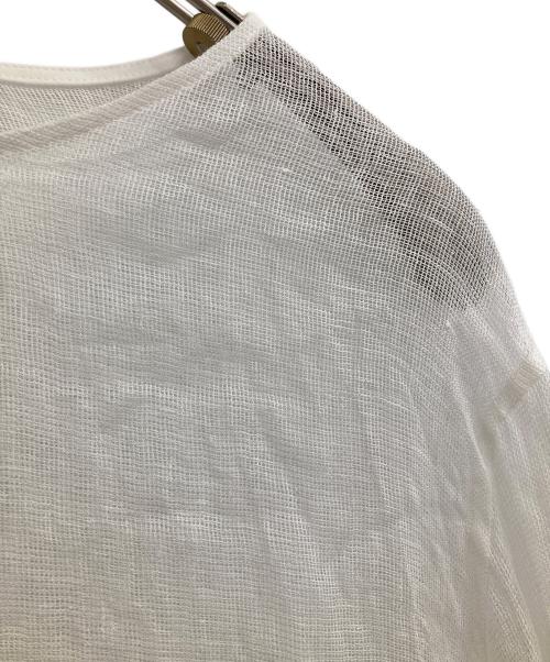 SLOBE IENA（スローブ イエナ）SLOBE IENA (スローブ イエナ) リネンカラミブラウス ホワイト サイズ:F 未使用品の古着・服飾アイテム