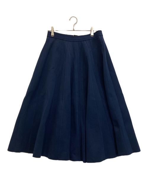 MARNI（マルニ）MARNI (マルニ) フレアスカート ネイビー サイズ:40の古着・服飾アイテム