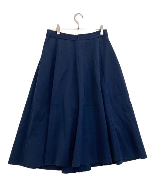 MARNI（マルニ）MARNI (マルニ) フレアスカート ネイビー サイズ:40の古着・服飾アイテム
