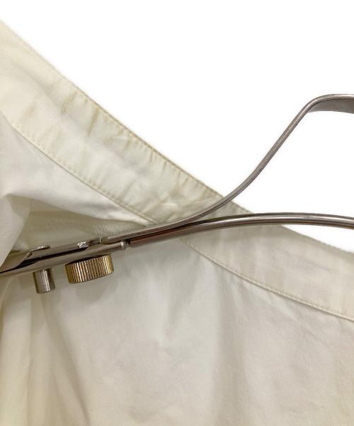 UNTITLED（アンタイトル）UNTITLED (アンタイトル) ワイドブラウス ホワイト サイズ:Mの古着・服飾アイテム