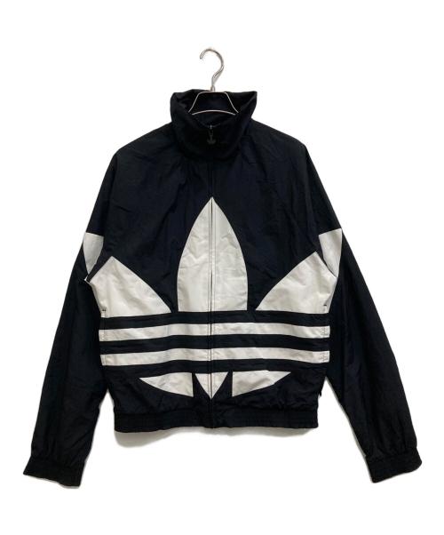 adidas（アディダス）adidas (アディダス) ナイロンジャケット ホワイト×ブラック サイズ:Sの古着・服飾アイテム