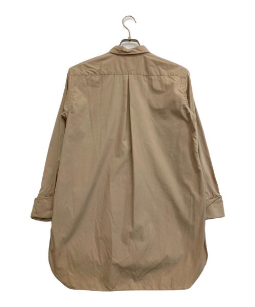 beautiful people（ビューティフルピープル）beautiful people (ビューティフルピープル) ロゴ長袖シャツ ベージュ サイズ:Mの古着・服飾アイテム