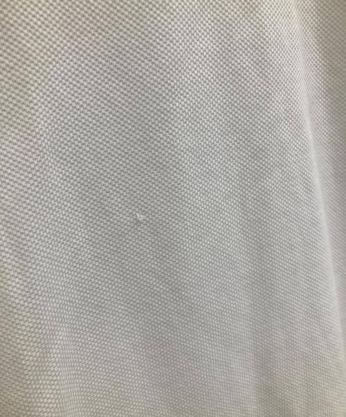 maison kitsune（メゾンキツネ）maison kitsune (メゾンキツネ) HANDWRITING LOGO ポロシャツ ホワイト サイズ:Sの古着・服飾アイテム