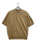 AURALEE（オーラリー）の古着「SUPER HIGH GAUGE COTTON KNIT POLO SHIRT」｜ベージュ