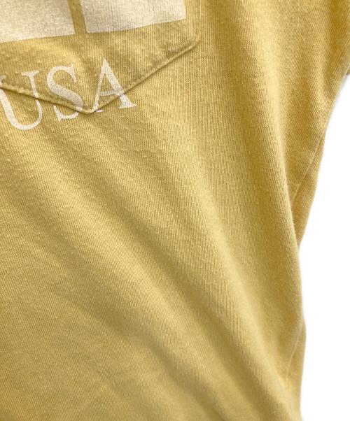 THE NORTHFACE PURPLELABEL（ザ・ノースフェイス パープルレーベル）THE NORTHFACE PURPLELABEL (ザ・ノースフェイス パープルレーベル) ポケットTシャツ イエロー サイズ:Sの古着・服飾アイテム