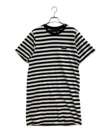 stussy（ステューシー）の古着「ボーダーワンピース」｜ホワイト×ブラック