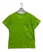 THE NORTHFACE PURPLELABELザ・ノースフェイス パープルレーベル）の古着「ポケットTシャツ」｜ライム